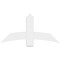 Ekena Millwork Bellingham Architectural Grade PVC Gable Bracket, 48"W x 24"H x 6"D x 6"F, 12/12 Pitch GBP048X24X0606BEL00 - alternate 2
